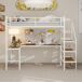 Cama alta para niños 197x106 Cama alta para niños 197x106 Blanco