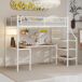 Cama alta para niños 197x106 Cama alta para niños 197x106 Blanco