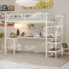 Cama alta para niños 197x106 Cama alta para niños 197x106 Blanco