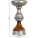 Candelabro de madera Candelabro de madera Marrón