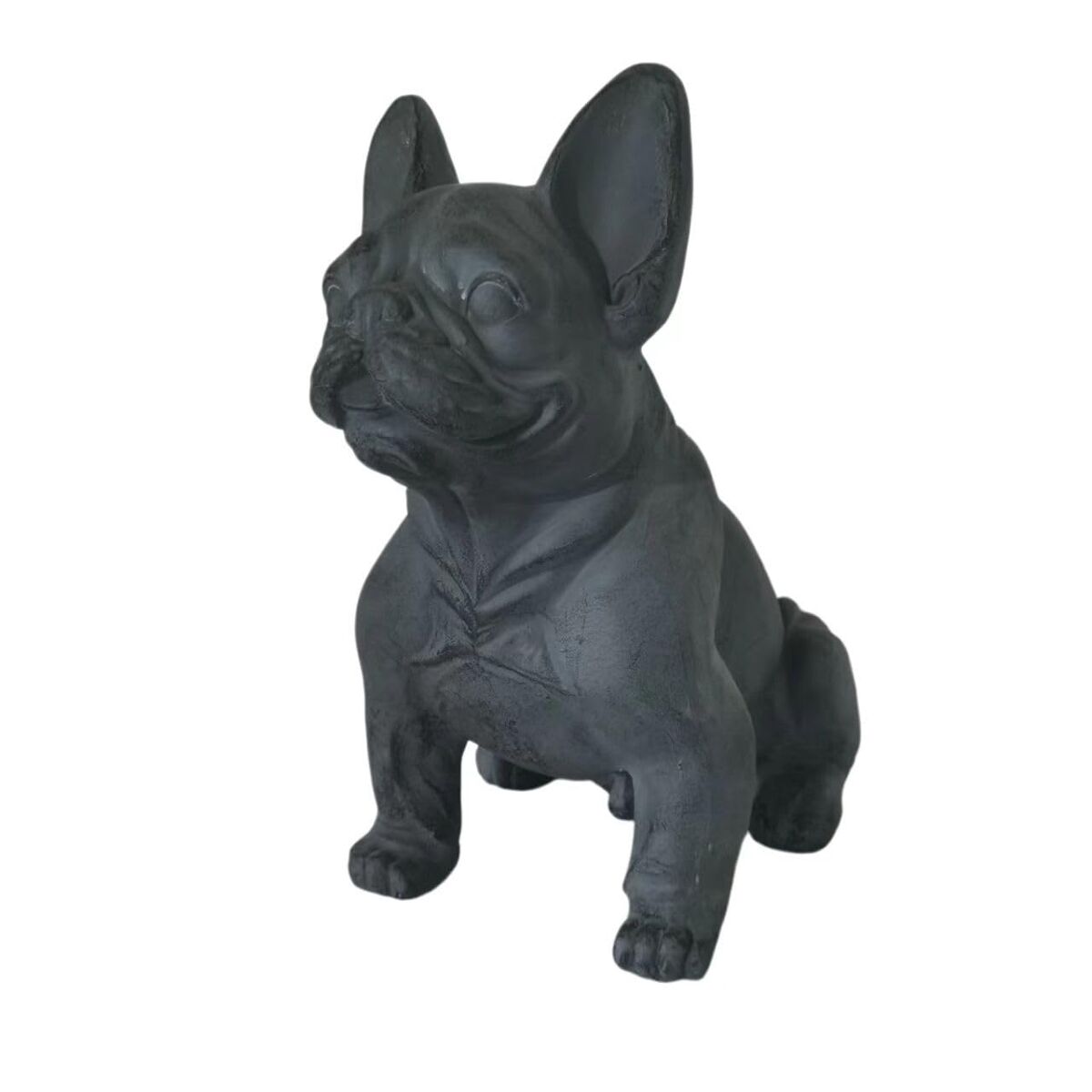 DUPI Estatua de PERRO Bulldog | Figura Decoración Interior y Exterior