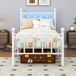 Camas individuales 91x206 Camas individuales 91x206 Blanco