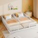 Camas individuales 187x204 Camas individuales 187x204 Blanco