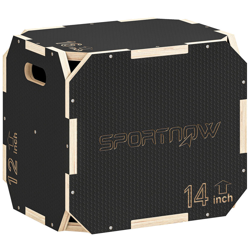Cajón Pliométrico Madera Contrachapada SPORTNOW