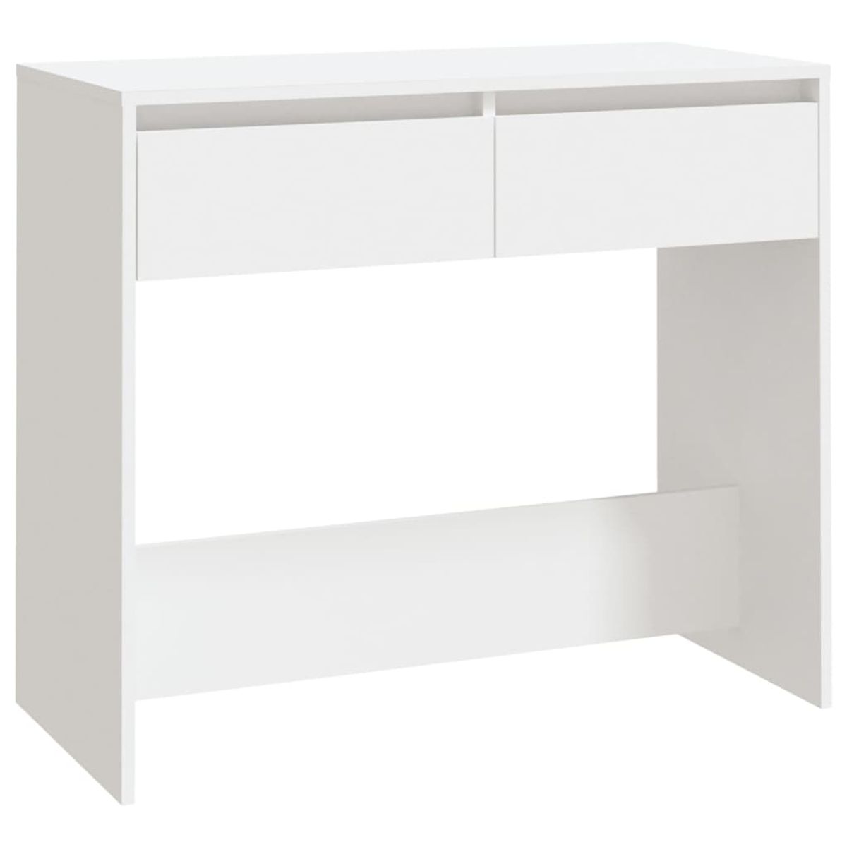 Consola maurice 2 cajones blanco 76,5x89x41 cm