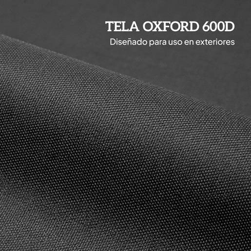 Outsunny Conjunto de 8 Sacos de Pesos para Tendas Pesos para Pernas de Tenda em Tecido Oxford 600D Sacos de Areia para Exterior Sem Areia Preto
