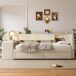Camas individuales 101x238 Camas individuales 101x238 Beige