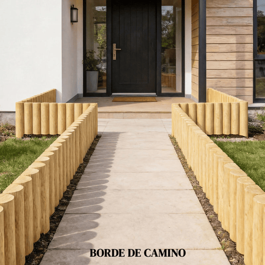 Outsunny Cerca de Jardim em Madeira 176x38 cm Cerca Decorativa Resistente e Fácil de Instalar para Horta Pátio Terraço Relva Madeira