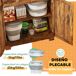 Conjunto Comedero Contenedor MDF, Acero Inoxidable PawHut Conjunto Comedero Contenedor MDF, Acero Inoxidable PawHut Blanco