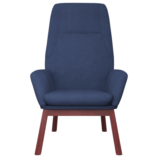 vidaXL Cadeira de descanso tecido azul vidaXL Cadeira de descanso tecido azul