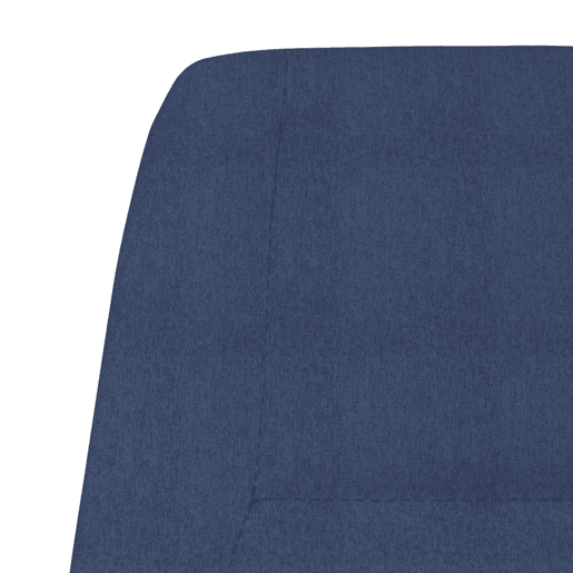 vidaXL Cadeira de descanso tecido azul vidaXL Cadeira de descanso tecido azul