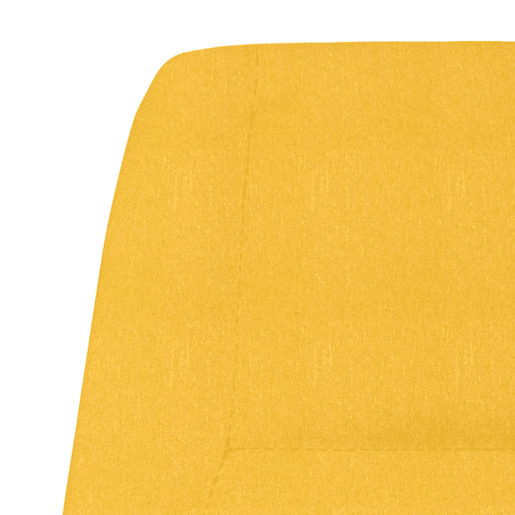 vidaXL Cadeira de descanso tecido amarelo mostarda