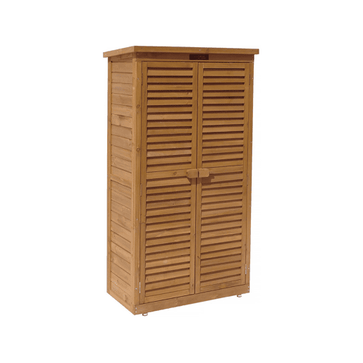 Armário para jardim Space - 87 x 46.5 x 160 cm - Marrom