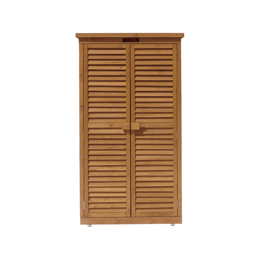 Armário para jardim Space - 87 x 46.5 x 160 cm - Marrom