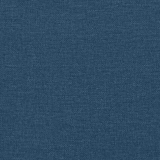 vidaXL Cadeira de descanso com banco tecido azul