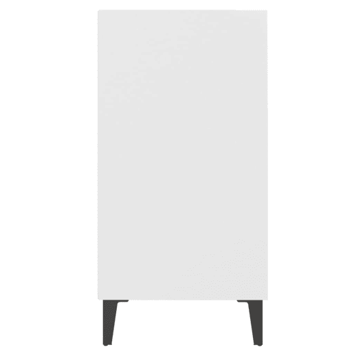 vidaXL Aparador 57x35x70 cm contraplacado branco