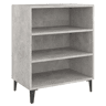 vidaXL Aparador 57x35x70 cm derivados de madeira cinza cimento