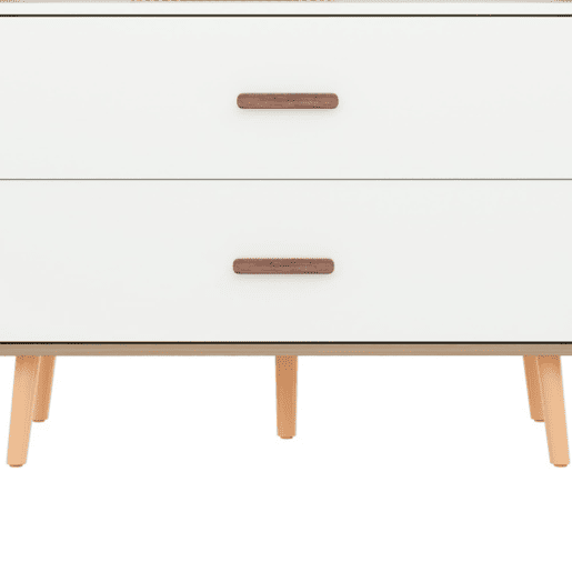 Armário infantil 80×46×141,5 cm - com barra e gavetas, portas abertas, madeira natural+branco Armário infantil 80×46×141,5 cm - com barra e gavetas, portas abertas, madeira natural+branco