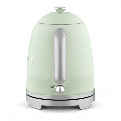 Chaleira vintage SWEISS KTS7 de 1 L em aço inoxidável com aquecimento rápido, verde