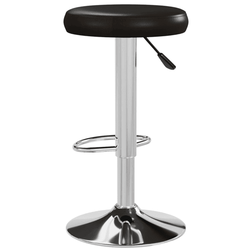 vidaXL Bancos de bar 2 pcs couro artificial castanho