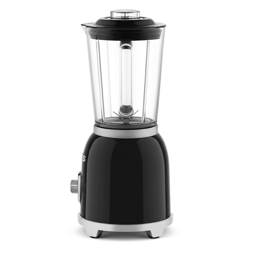 Liquidificadora vintage SWEISS MXV9 de 1000 W com jarro de 1,5 L, função pulse e lâminas em aço inoxidável, preto