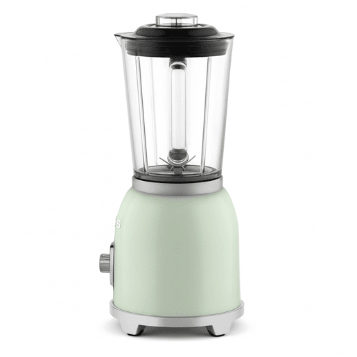 Liquidificadora vintage SWEISS MXV7 de 1000 W com jarro de 1,5 L, função pulse e lâminas em aço inoxidável, verde