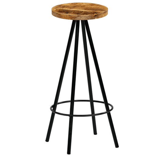 vidaXL Cadeiras de bar 4 pcs madeira de mangueira maciça vidaXL Cadeiras de bar 4 pcs madeira de mangueira maciça