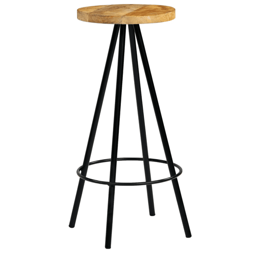 vidaXL Cadeiras de bar 4 pcs madeira de mangueira maciça vidaXL Cadeiras de bar 4 pcs madeira de mangueira maciça