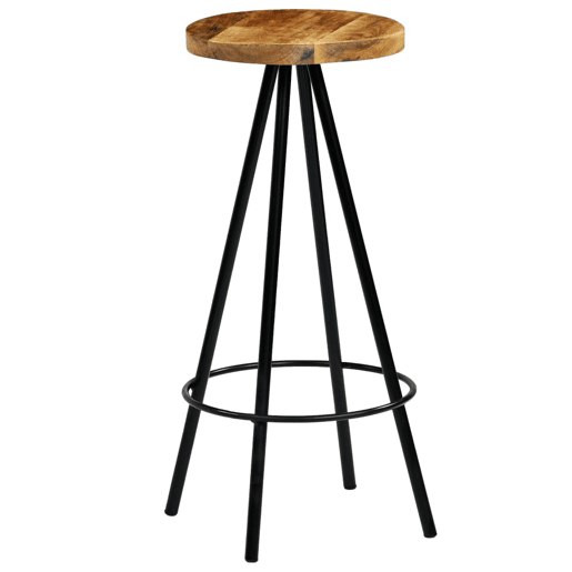 vidaXL Cadeiras de bar 4 pcs madeira de mangueira maciça vidaXL Cadeiras de bar 4 pcs madeira de mangueira maciça