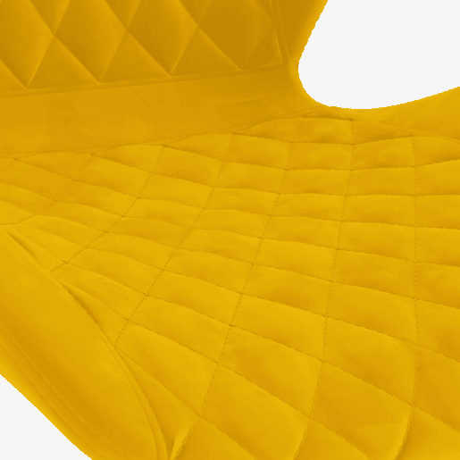vidaXL Bancos de bar 2 pcs veludo amarelo mostarda