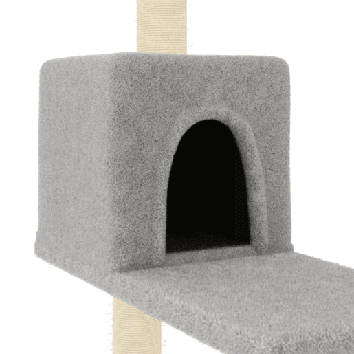 vidaXL Arranhador para gatos com postes de sisal