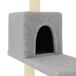 Árbol Para Gatos Árbol Para Gatos Gris Claro