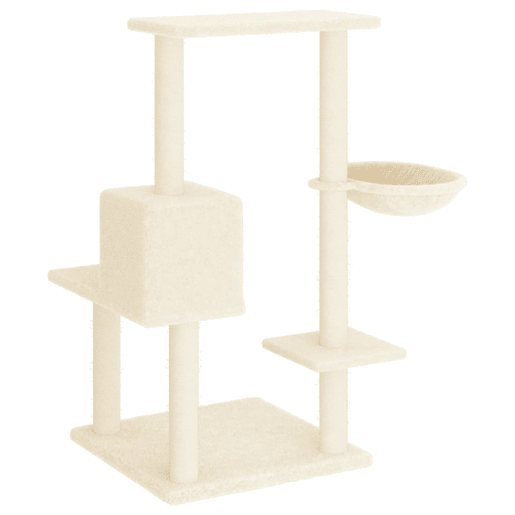 vidaXL Arranhador para gatos com postes de sisal
