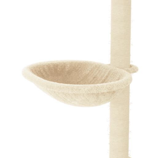 vidaXL Arranhador para gatos com postes de sisal