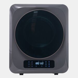Secador de cabelo 2,5 kg - 850 W, 6 programas, 6 funções, sobreaquecimento, montagem na parede - Cinza