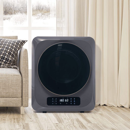 Secador de cabelo 2,5 kg - 850 W, 6 programas, 6 funções, sobreaquecimento, montagem na parede - Cinza