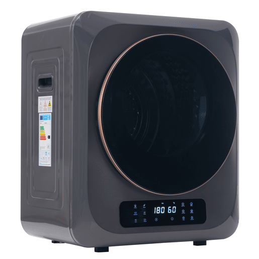 Secador de cabelo 2,5 kg - 850 W, 6 programas, 6 funções, sobreaquecimento, montagem na parede - Cinza