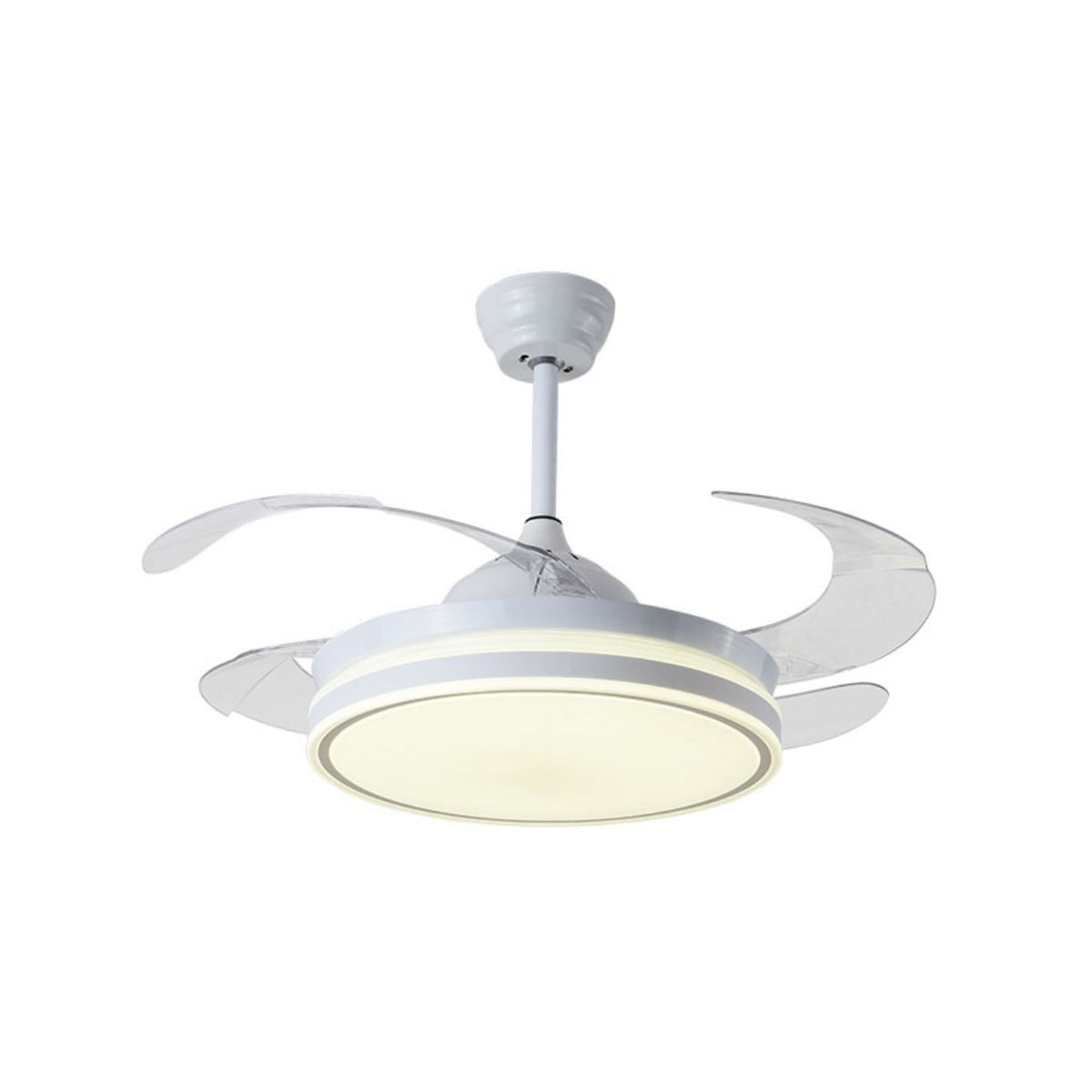 Ventilador de techo New Asgard Mini Bel Air W  aspas retráctiles