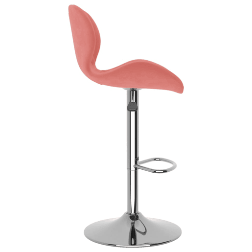 vidaXL Bancos de bar 2 pcs veludo rosa vidaXL Bancos de bar 2 pcs veludo rosa