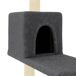 Árbol Para Gatos Árbol Para Gatos Gris Oscuro