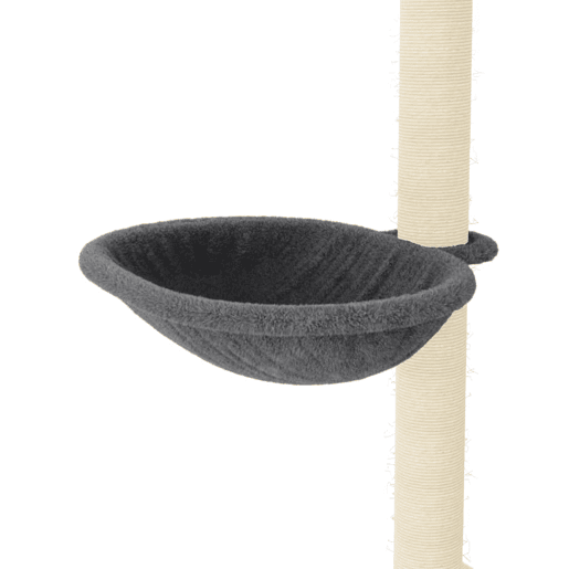 vidaXL Arranhador para gatos com postes de sisal