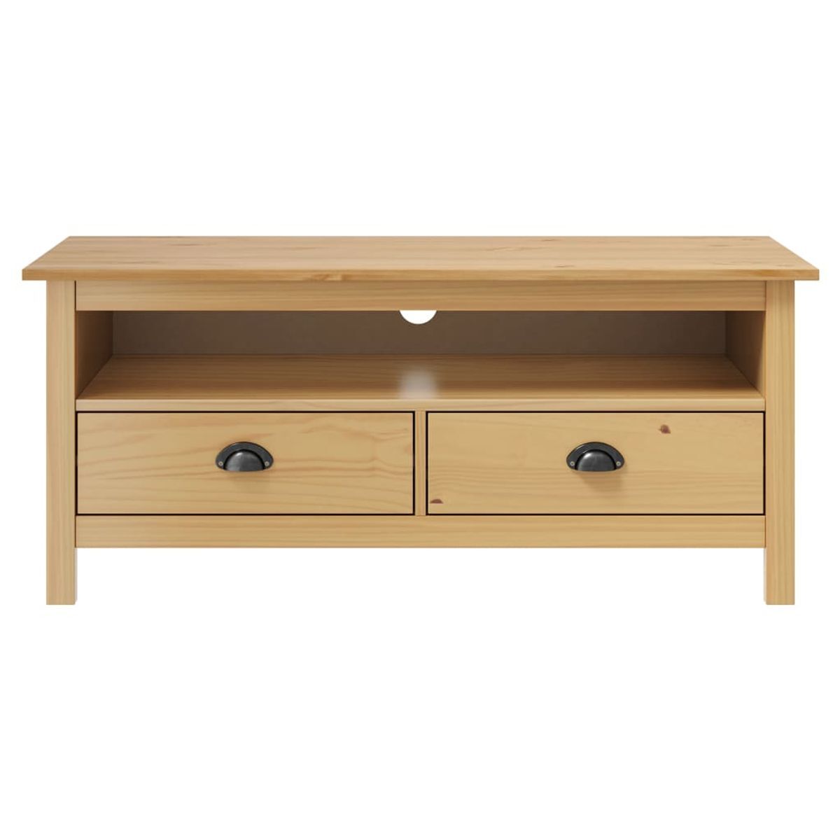 Mueble bajo de TV Hill  cajones  maciza de pino 110