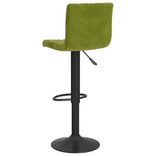 vidaXL Bancos de bar 2 pcs veludo verde-claro vidaXL Bancos de bar 2 pcs veludo verde-claro