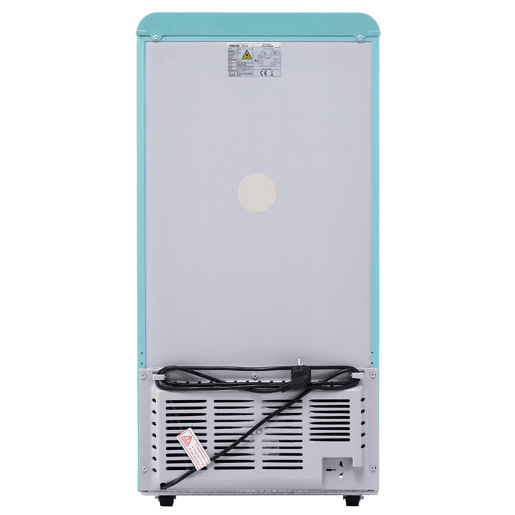Frigorífico retro 72L - Porta dupla, congelador de 21L, 120 kWhano - Ciano