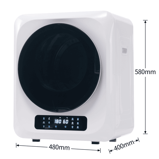 Secador de cabelo 2,5 kg - 6 funções, 850 W, proteção contra sobreaquecimento - Branco