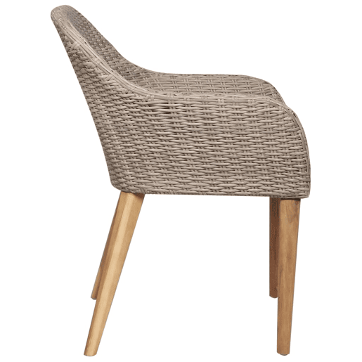 vidaXL Cadeiras de jardim com almofadas 2 unidades rattan sintético castanho vidaXL Cadeiras de jardim com almofadas 2 unidades rattan sintético castanho