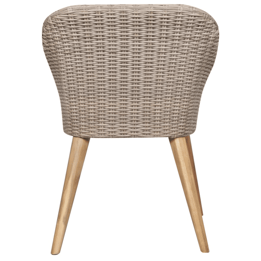 vidaXL Cadeiras de jardim com almofadas 2 unidades rattan sintético castanho vidaXL Cadeiras de jardim com almofadas 2 unidades rattan sintético castanho