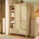 Armario con 2 puertas batientes y 2 cajones Armario con 2 puertas batientes y 2 cajones Roble