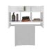Franklin estantería de baño con barra para toalla y estantes 63 Franklin estantería de baño con barra para toalla y estantes 63 Blanco
