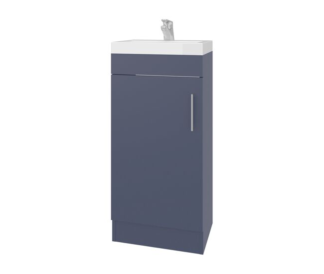 Madrid mueble de baño en melamina con una puerta